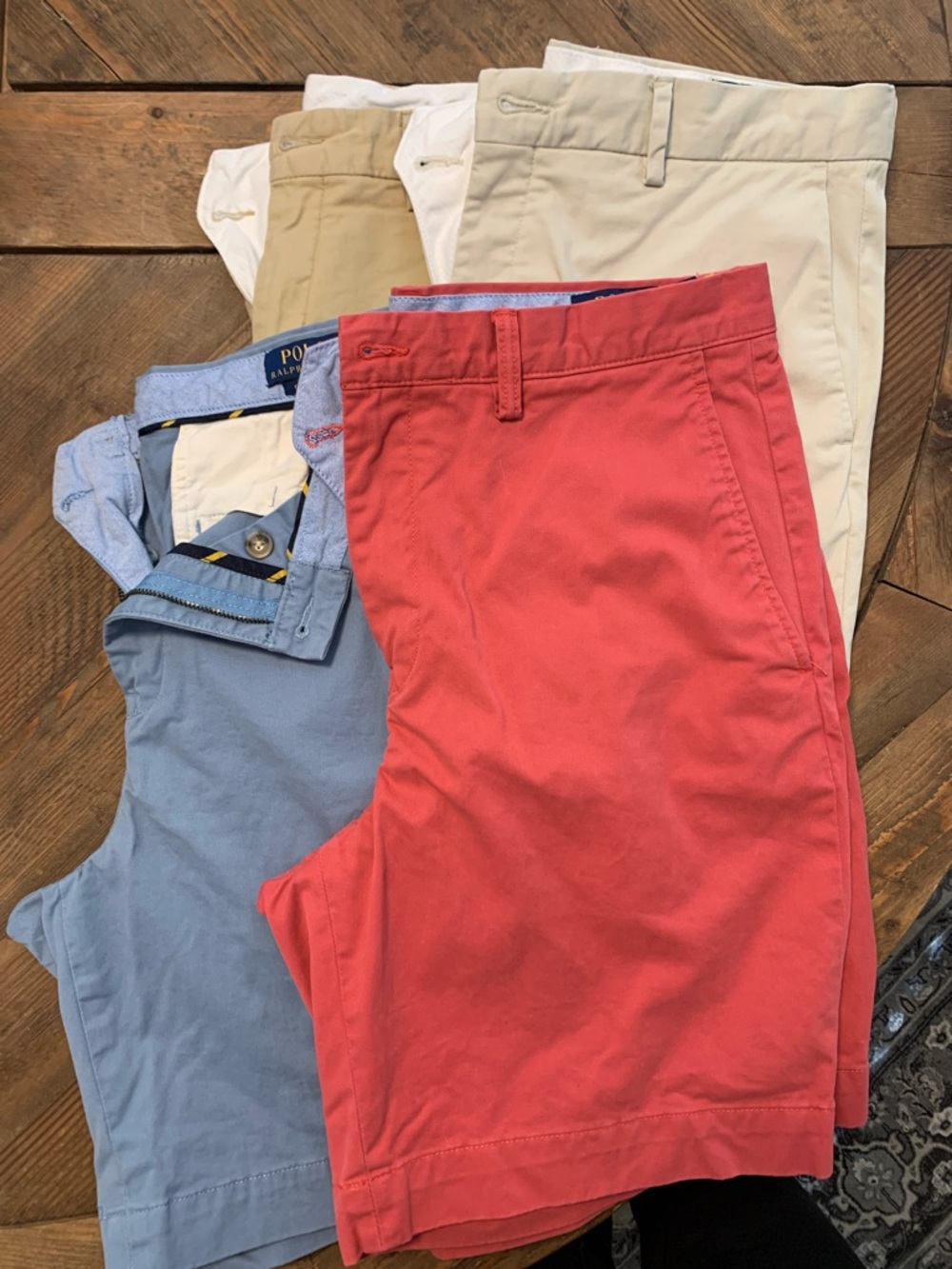 Men’s Ralph Lauren 9in classic chino shorts bundle